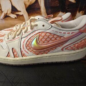 Nike Air Jordan 1 Low Method of Make V3 Sail-Coral HQ2186-180 Women's Size 10 US